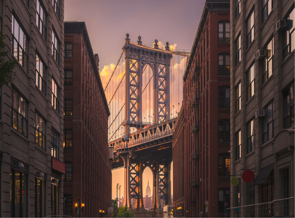 Manhattan Bridge from DUMBO